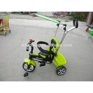 2015 New style Children tricycle kids trike baby stroller with Air pump wheel